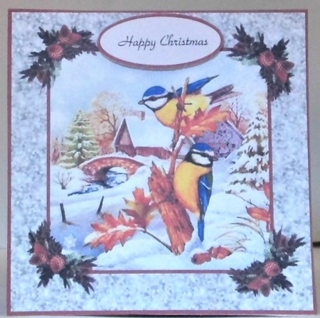 Wildlife Friends at Winter 4 by Hazel Underwood