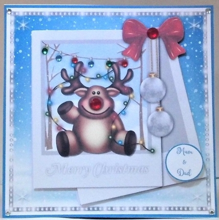 CHRISTMAS REINDEER by Hazel Underwood