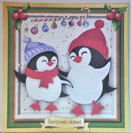 Happy Penguins  by Hazel Underwood
