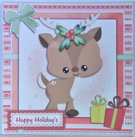 Christmas - Little reindeer by Hazel Underwood