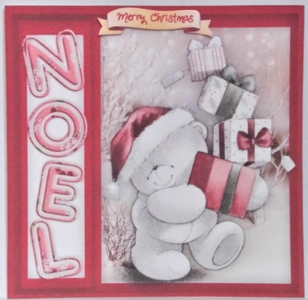 Teds Christmas Present Pile  by Hazel Underwood