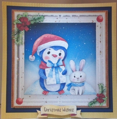 Penguin and Rabbit by Hazel Underwood