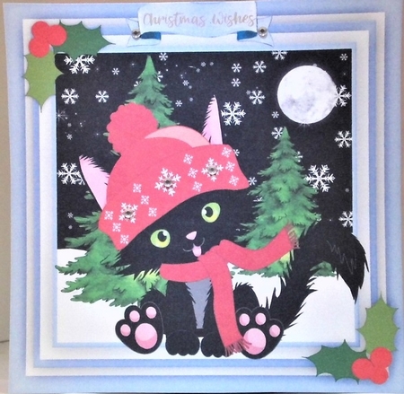 Kitty Cats Christmas  by Hazel Underwood