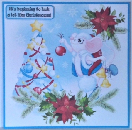 Christmas Mouse by Hazel Underwood