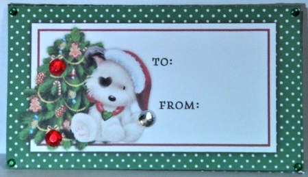 Doggy Christmas5 Money Envelope by Hazel Underwood