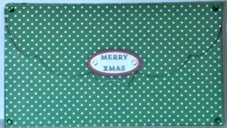 Doggy Christmas5 Money Envelope by Hazel Underwood