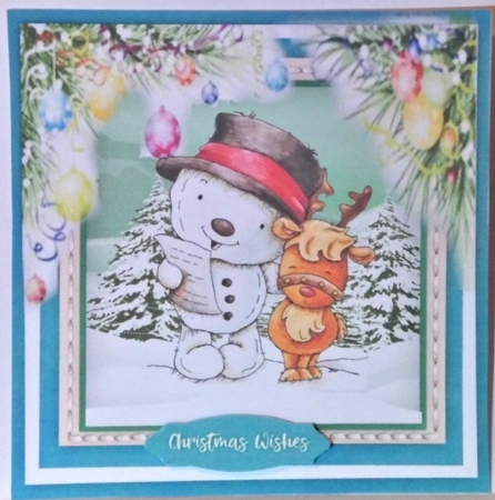 Caroling Duo  by Hazel Underwood