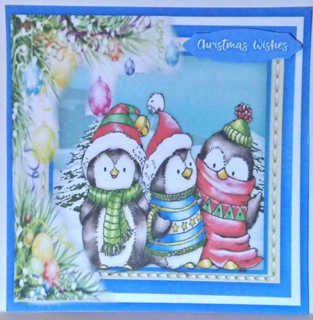 Three Chilly Penguins by Hazel Underwood