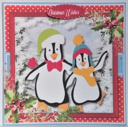 Happy Penguins by Hazel Underwood