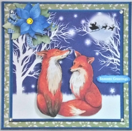 Merry Christmas bumper kit 2 - Decoupage & Inserts by Hazel Underwood