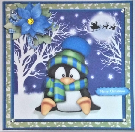 Merry Christmas bumper kit 2 - Decoupage & Inserts by Hazel Underwood
