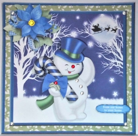 Merry Christmas bumper kit 2 - Decoupage & Inserts by Hazel Underwood