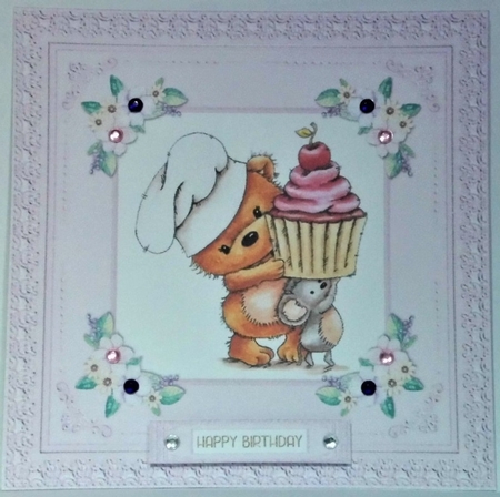 Cupcake Cuties Birthday Topper by Hazel Underwood