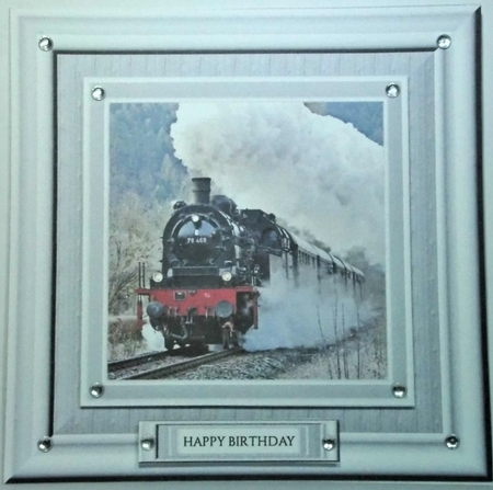 Steam Train Topper by Hazel Underwood