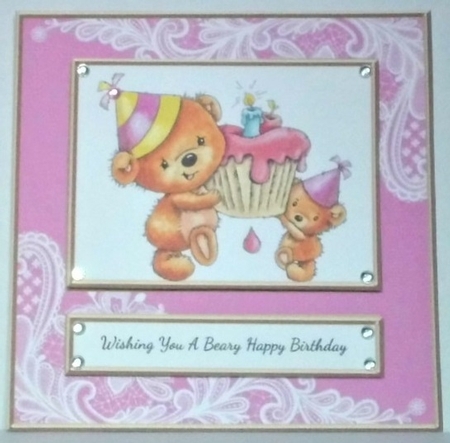 Wishing You A Beary Happy Birthday by Hazel Underwood