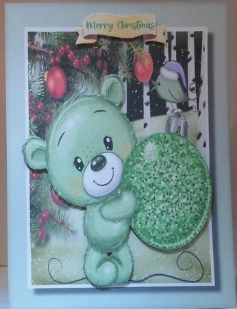 Teds Green Ball by Hazel Underwood