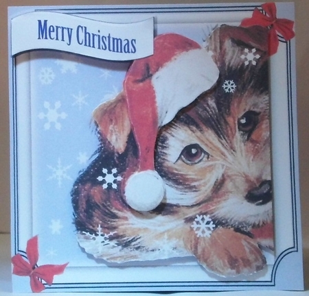 Christmas Puppy by Hazel Underwood