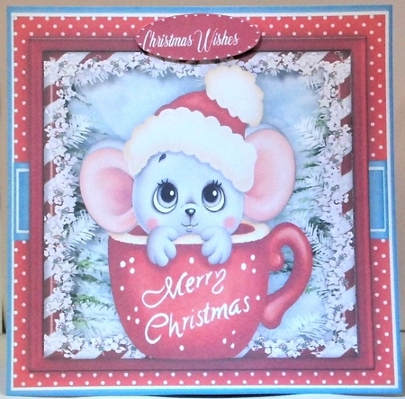 Cute Mouse in a Cup  5 by Hazel Underwood