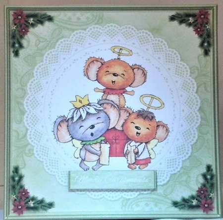 Caroling Mice by Hazel Underwood