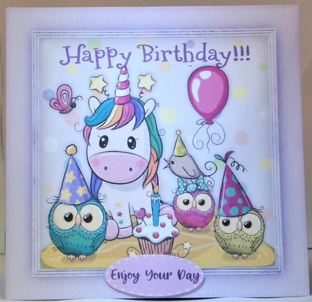 Happy birthday Animals 3 by Hazel Underwood