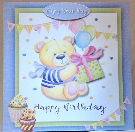 Happy birthday Bear by Hazel Underwood