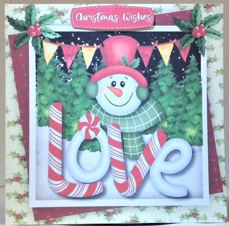D.L With Love From the Snowman by Hazel Underwood
