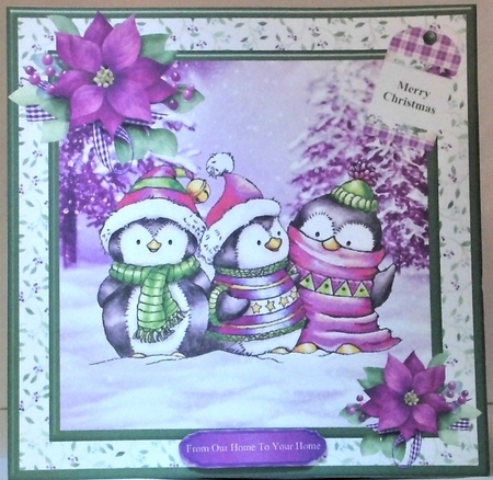 Christmas animals bumper kit - Decoupage & Inserts by Hazel Underwood