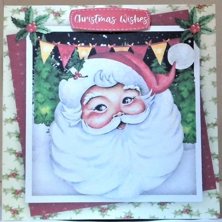 Jolly Santa  by Hazel Underwood
