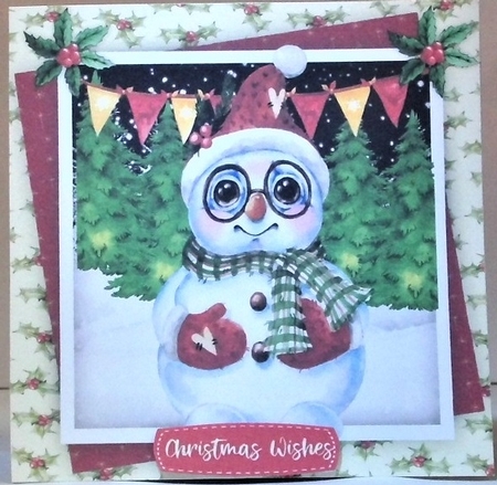 Mr Snowmans new Glasses by Hazel Underwood