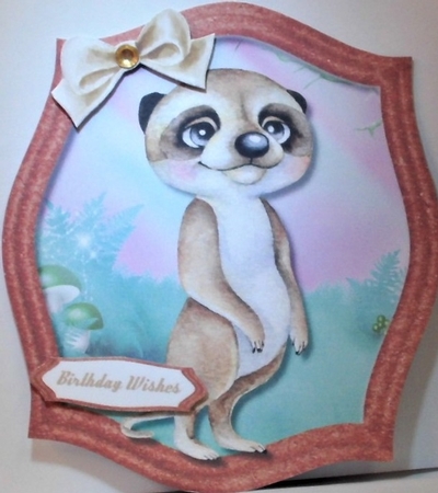 Proud Meercat Willie  by Hazel Underwood