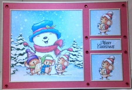 Caroling Cuties (Red) by Hazel Underwood