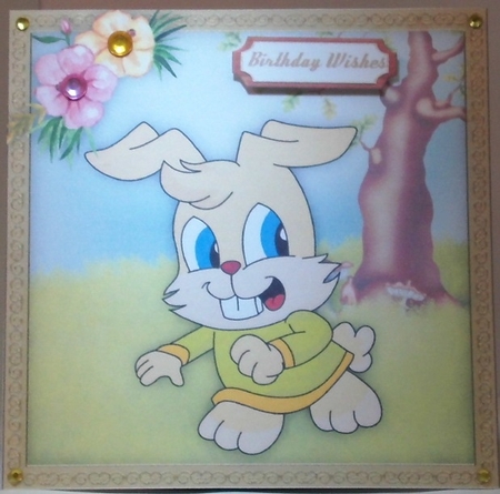 Rabbit in the Park  by Hazel Underwood