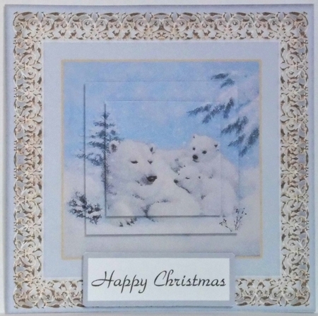 Polar Bears Christmas by Hazel Underwood