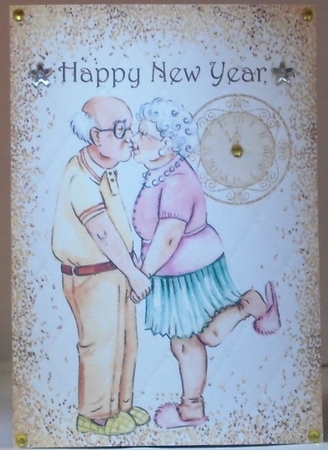  New Year Lady by Hazel Underwood