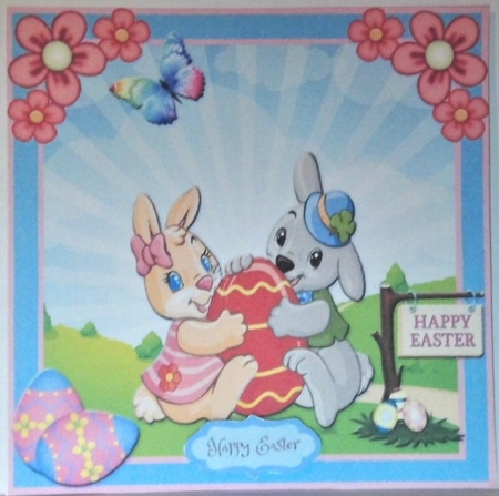 Easter Bunny Fun by Hazel Underwood