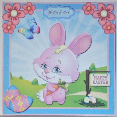 Easter Bunny Fun 1 by Hazel Underwood