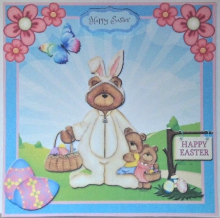 Easter Bunny Fun 5 by Hazel Underwood