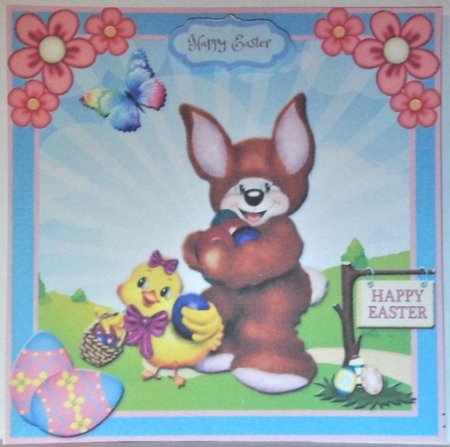 Easter Bunny Fun 6 by Hazel Underwood