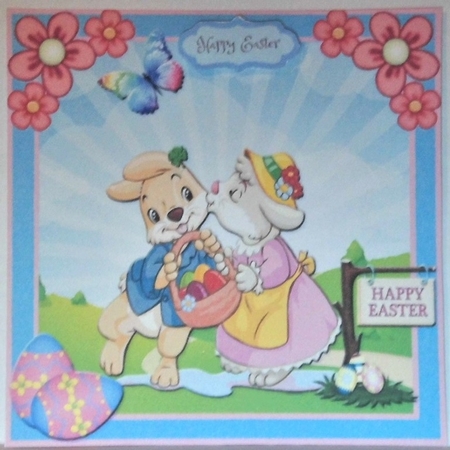 Easter Bunny Fun 7 by Hazel Underwood