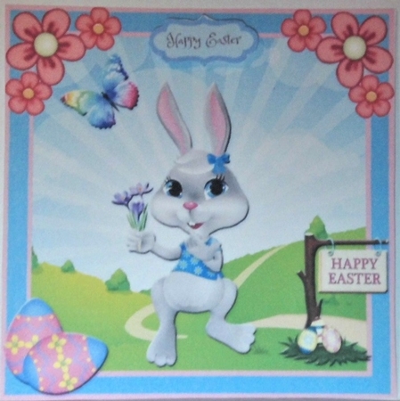 Easter Bunny Fun 9 by Hazel Underwood