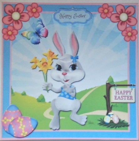 Easter Bunny Fun 12 by Hazel Underwood