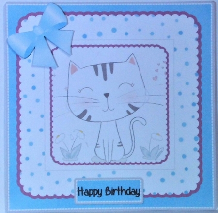 Cute cat by Hazel Underwood