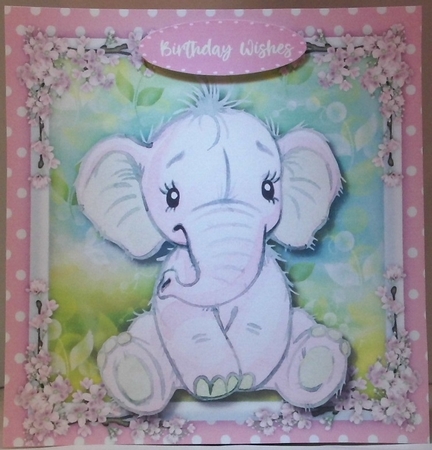 Ellie in Pink  by Hazel Underwood