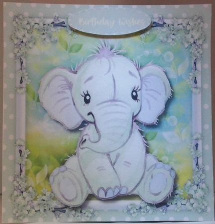Gorgeous Soft Green Ellie  by Hazel Underwood