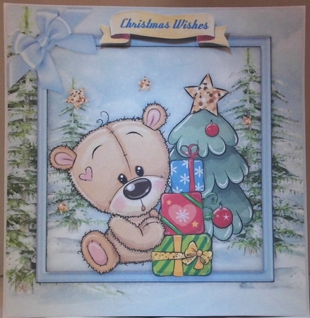 Teds Christmas Tree  by Hazel Underwood