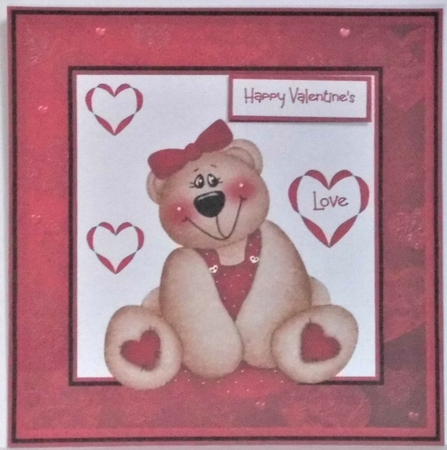 teddy bear love by Hazel Underwood
