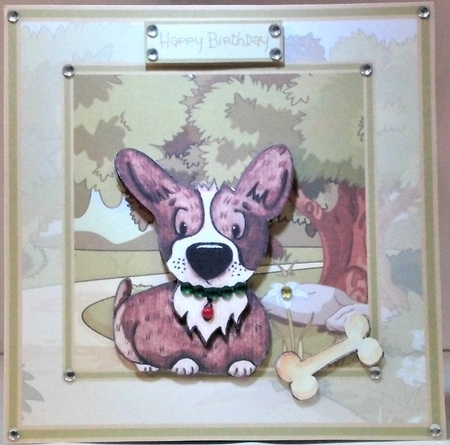 Delta the dog by Hazel Underwood