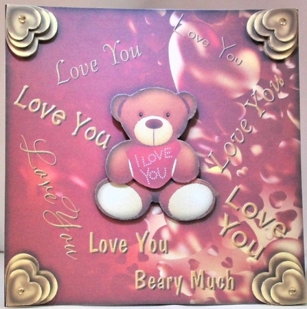 Feb 14th - Love You Beary Much by Hazel Underwood
