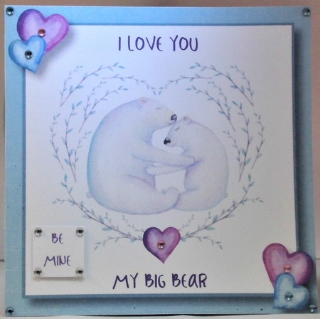 My Big Bear 8x8 by Hazel Underwood