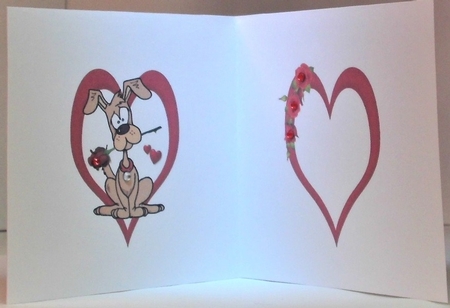 Valentine I wuf you insert by Hazel Underwood